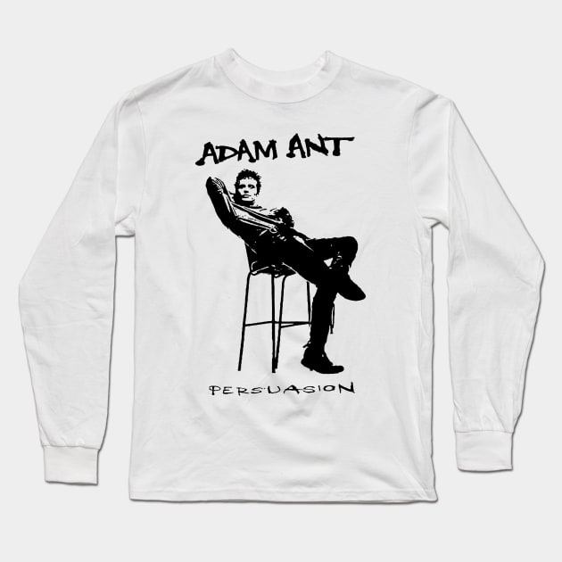 Persuasion of Adam Ant Long Sleeve T-Shirt by PabloEskobong